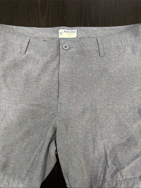 Maelreg Men's Light Blue Performance Shorts 32, 7”